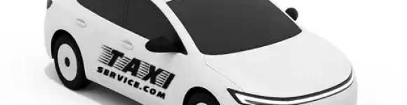 Taxiservice.com Sedan Modern white sedan for TaxiService.com fleet – safe airport and city rides